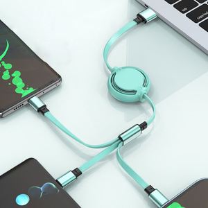 Câble de charge de téléphone portable Yy334 3-en-1 Micro USB Type-C personnalisé avec logo - Product Image 3