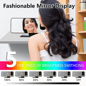 <b>Digital</b> <b>Clock</b> with Projector Laser Featuring Light Office Large LED Alarm <b>Clock</b> Projection on Ceiling <b>Wall</b> - Product Image 3