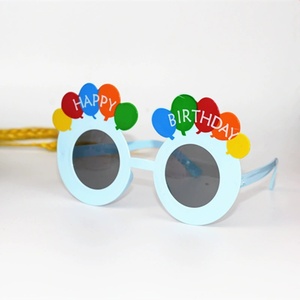 Creative Plastic Birthday <strong>Glasses</strong> for Children Adult Happy <strong>Party</strong> Photo Props &amp; Cake Dress-Up Decorations - Product Image 4