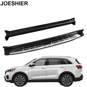 JOESHIER Luxe Ensemble Complet Marchepieds Latéraux Tout-Terrain en Alliage d'Aluminium Protection OEM Pour KIA SORENTO 2021-2025 - Product Image 1