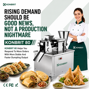 Machines industrielles pour samosas, équipement de fabrication de raviolis en Chine - Product Image 6