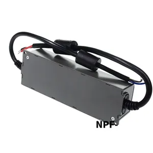 MEAN WELL NPF Series LED Driver 12V 24V AC-DC 40/60/90/120/200W Constant Voltage Dimming LED Switching Power Supply Waterproof