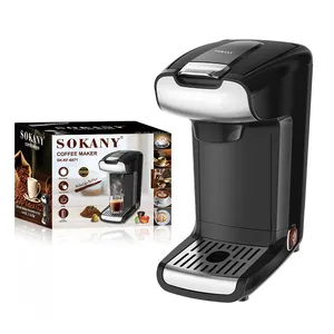 Sokany New Coffee Machine Amerikanische Kapsel-Kaffee maschine 2-in-1-Multifunktions-Hochleistungs-900-ml-Wasserspeicher-Kaffeemaschine