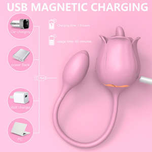 महिला जी-स्पॉट डिल्डो वाइब्रेटर यूएसबी रिचार्जेबल वाटरप्रूफ आईपीएक्स 6 के लिए रीचार्जेबल वाटरप्रूफ आईपी 6 - Product Image 5