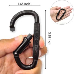 Mosquetón de Aluminio para Exteriores, Kit de Escalada, Viaje, Camping, Equipo de Montañismo, Gancho para Campamento, Venta al Por Mayor - Product Image 3