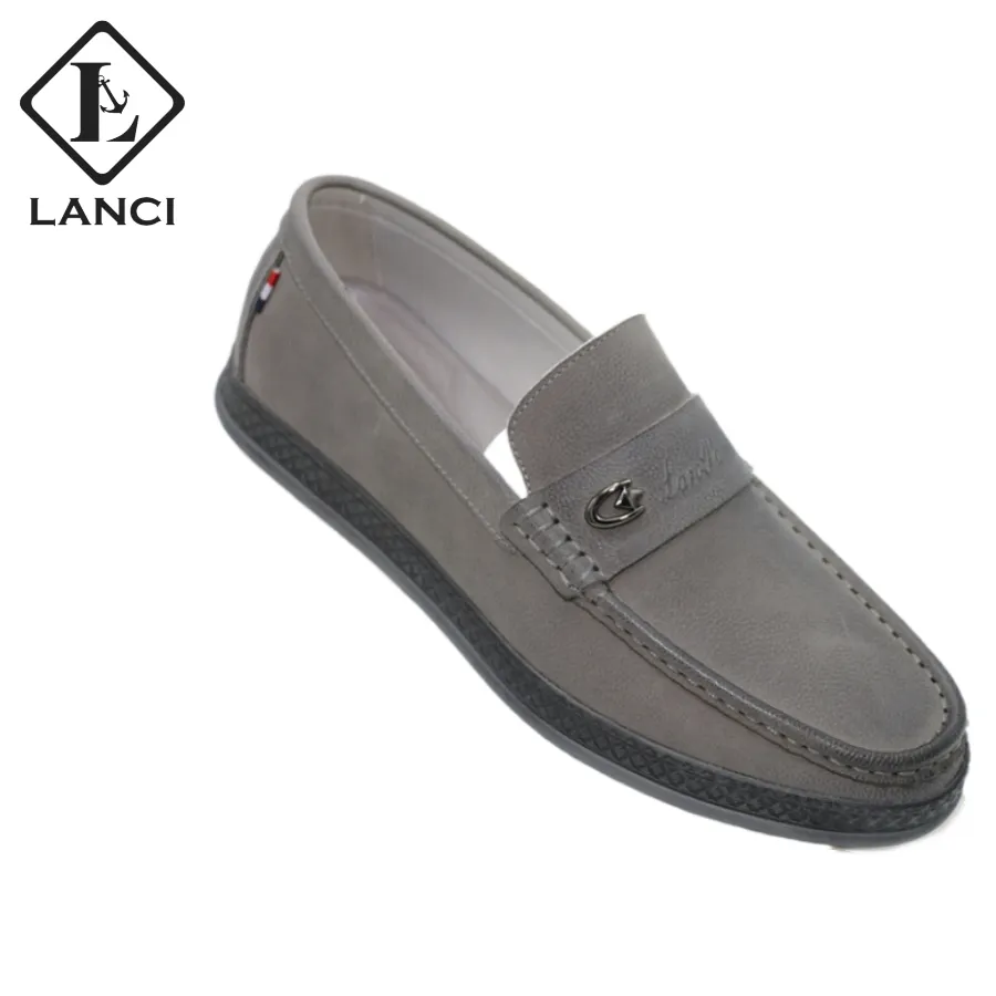 LANCI shoe store wholesale men highly quality shoes new arrival 2023 men customized casual loafers