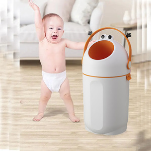 Hot-bán dễ thương nhựa bé Nhà cung cấp nhà vệ sinh tã Thùng bin đứng cấu trúc không có mùi chất thải Thùng với tã Thùng Túi - Product Image 3
