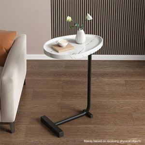 Living Room PVC <strong>Nest</strong> of <strong>Tables</strong> Black Curved Set of <strong>3</strong> Coffee Side <strong>Tables</strong> - Product Image 3