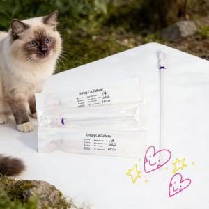Toptan Özelleştirilmiş Boyutta Kedi Üriner Kateteri Veteriner Kateteri Tek Kullanımlık Evcil Hayvan İdrar Kateteri - Product Image 1