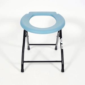 Foldable Portable <b>Toilet</b> <b>Seat</b> with Metal Frame Waterproof for Camping Outdoor - Product Image 4