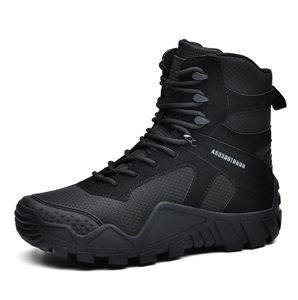 DFA1206 AS33-4 Camouflage noir kaki alpiniste <span class=keywords><strong>camping</strong></span> terrain chasse aventure en plein air Trekking chaussures respirant <span class=keywords><strong>Midi</strong></span> Jungl - Product Image 6