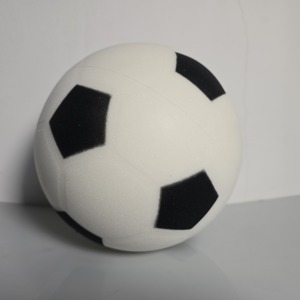 Ballon de football silencieux en mousse souple améliorée pour l'apprentissage en intérieur, fabriqué par un fabricant OEM, avec rainures pour un contrôle amélioré - Product Image 2