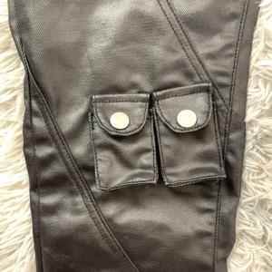 DENIMGUYS Hip Hop hommes Jeans enduits cirés multi-poches personnalisé Streetwear hommes épilation à la cire Denim pantalon jean - Product Image 4