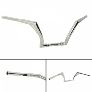 Dernier design 2026 - Compatible avec <span class=keywords><strong>Harley</strong></span> Dyna Custom - Guidons modifiés de 8/10/12/14/16/18 pouces pour une installation facile - Product Image 4