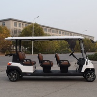 ZYCAR 2026 – Nouvelle conception de mini-voiturette de golf électrique à châssis surélevé, voiturette de golf personnalisée 6 places avec batterie au lithium