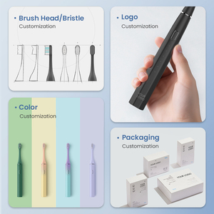 Brosse à dents électrique sonique intelligente ODAY avec application, brosse à dents électrique avec logo personnalisé et recharge sans fil - Product Image 6