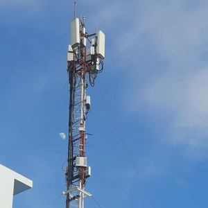Wireless Internet Mesh Networking Communication Signal Antenna Radio Wave Self-Supporting Galvanized Tower Three Legged Tubular - Product Image 2