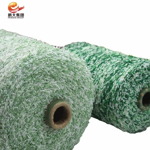 Tùy Chỉnh Mới Fancy Sợi Melange Sợi 5.8S 100% Polyester Tiny Curl Vòng Lặp Sợi Trên Cone Cho Đan - Product Image 1