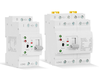 Interrupteur de transfert automatique double alimentation KAMPA PC Din Rail pour système solaire photovoltaïque PV 2P ATS 4P 63A 80A