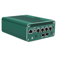 Intel 12th Gen Mini PC N100 8505U Procesador DE LA RED 2 * 10Gbe LAN 4 * 2.5Gbe SFP + PfSense Mikrotik Firewall Router Potente stock