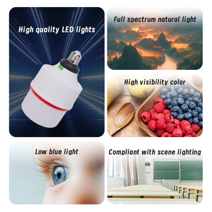 Перезаряжаемая Светодиодная лампа для аварийного освещения, 20 Вт - Product Image 6