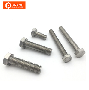 Baut Hex Kekuatan Tinggi Kelas 8.8/10.9/12.9 DIN931 DIN933 Baut Kepala Heksagonal - Product Image 4