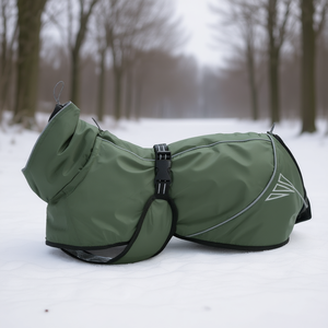 Explore Thermo Coat XS, Chaqueta para Perro Color Verde Oliva, Ropa Abrigada para Invierno - Product Image 3