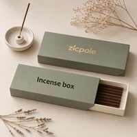 Boîtes cadeaux magnétiques écologiques personnalisées pour bâtonnets d'encens – Fabrication populaire de divers styles d'emballages pour encens – Collection