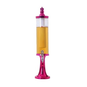 Distributeur <span class=keywords><strong>de</strong></span> Boissons LED Écologique et <span class=keywords><strong>Rechargeable</strong></span> <span class=keywords><strong>de</strong></span> Qualité Alimentaire, Style Européen, avec Tube à Glace, pour <span class=keywords><strong>Bière</strong></span> et Jus, en PC, Type Baril à Vin - Product Image 3