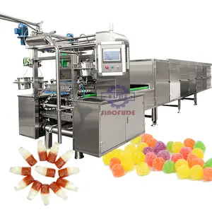 Automatische Bonbon ablagerung maschine/Jelly Candy Manufactures/Jelly Moulding Machine Gummibärchen