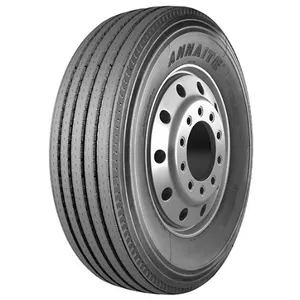 एनाइट एम्बरस्टोन ब्रांड्स टायर 285/75R24.5 295/75R22.5 स्टीयर व्हील 600 पैटर्न हेवी ड्यूटी ट्रक टायर हाईवे ट्रांसपोर्ट रोड