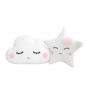 Wholesale Stuffed Custom Home Decoration OEM Super Soft Star <strong>Cloud</strong> Plush <strong>Pillows</strong> - Product Image 1