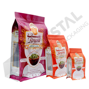 Bolsas de fondo plano para alimentos, bolsas de embalaje de calidad alimentaria con cierre para refrigerios, especias, frutas secas y productos de supermercado - Product Image 3