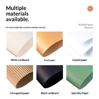 Boîte d'expédition en carton ondulé Kraft OEM ODM avec fermeture adhésive auto-scellante et bande d'ouverture facile à déchirer