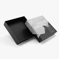Boîte d'emballage en gros pour spiritueux, texture marbre minimaliste, boîte rigide carrée bicolore pour bouteilles de brandy et de brandy aux fruits