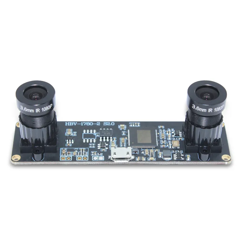 Best Quality 1 Megapixel OV9732 Sensor dual zoom camera module Face Detection Synchronous CMOS Camera Module