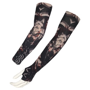 Manches de protection solaire anti-UV en nylon/cachemire à impression numérique 360°, motif Dragon Descendants, best-seller transfrontalier - Product Image 3