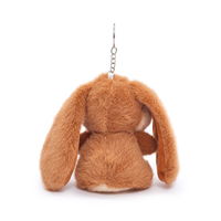 Boneka Hewan Lucu Grosir Promosi, Gantungan Kunci Ransel Kelinci Plush Kawaii, Gantungan Kunci Kelinci Plushie Imut