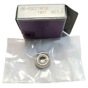 ตลับลูกปืนเม็ดกลมร่องลึก B6-63ZZ1MC3E 625/0002/ZZ/C3 R1660/HH/C3 <span class=keywords><strong>696</strong></span> /a/zz ตลับลูกปืนมอเตอร์ความเร็วสูง6X16X5mm - Product Image 1