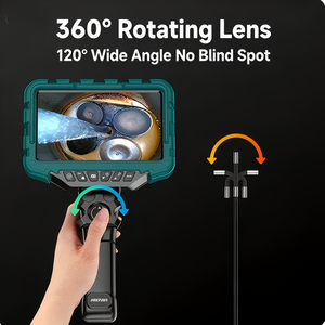 Endoscope 7 Inch 6mm 360&deg; Rotation HD1080 AmeraIP67 Industrial <strong>Video</strong> Endoscope Borescope Inspection Camera for Cars Detection - Product Image 4