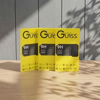 Boîtes d'emballage en verre trempé recyclable en stock, avec pelliculage mat, doublure EVA, carton gris personnalisable
