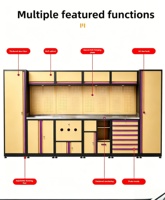 Gabinete de Herramientas Modular de Acero de Alta Calidad, Muebles para Taller y Garaje, Solución de Reparación para Garaje, Muebles Modulares para Reparación de Automóviles