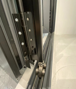 Aluminum Alloy aluminium doors and windows designs casement insulated glass energy saving for hotel custom size - Product Image 6