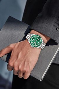 <span class=keywords><strong>2026</strong></span>年製 レザー ステンレススチールバンド クォーツムーブメント 防水腕時計 42.5MM合金ケース カスタムブランド 高級スポーツウォッチ - Product Image 2