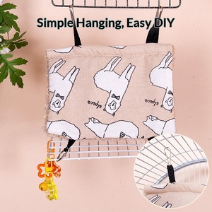 Cuccia Nido Invernale Lusso Caldo per Pappagalli, Modello Little Sun Peony Xuanfeng Tiger Skin, in Poliestere, per Uccelli di Taglia Media, da Esterno, con Supporto a Sospensione - Product Image 4