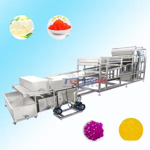 Automatic Boba Machine and Table Top Popping Boba Bubble Tea Juice Balls Making Machine pearls ball Manufacturing machinery