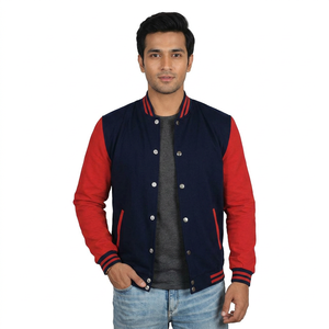 Winter Outdoor College Sports <b>Men's</b> Jackets & Coat Cotton Letterman Bomber Baseball Varsity Jacket <b>Man</b> Good Quality - Product Image 1