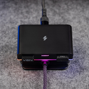 Station de charge magnétique SIKAI RGB pour souris sans fil Logitech G <span class=keywords><strong>Pro</strong></span> X 2 G <span class=keywords><strong>Pro</strong></span>, support de charge Type-C, accessoires de chargeur de souris - Product Image 4