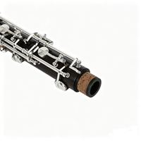 Good Quality Bakelite Oboe With Silver Plated Keys