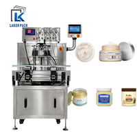 Machine de remplissage de crème cosmétique de haute précision, machine de mise en bouteille à pompe magnétique pour le conditionnement de crème pour le visage et de lotion en pot